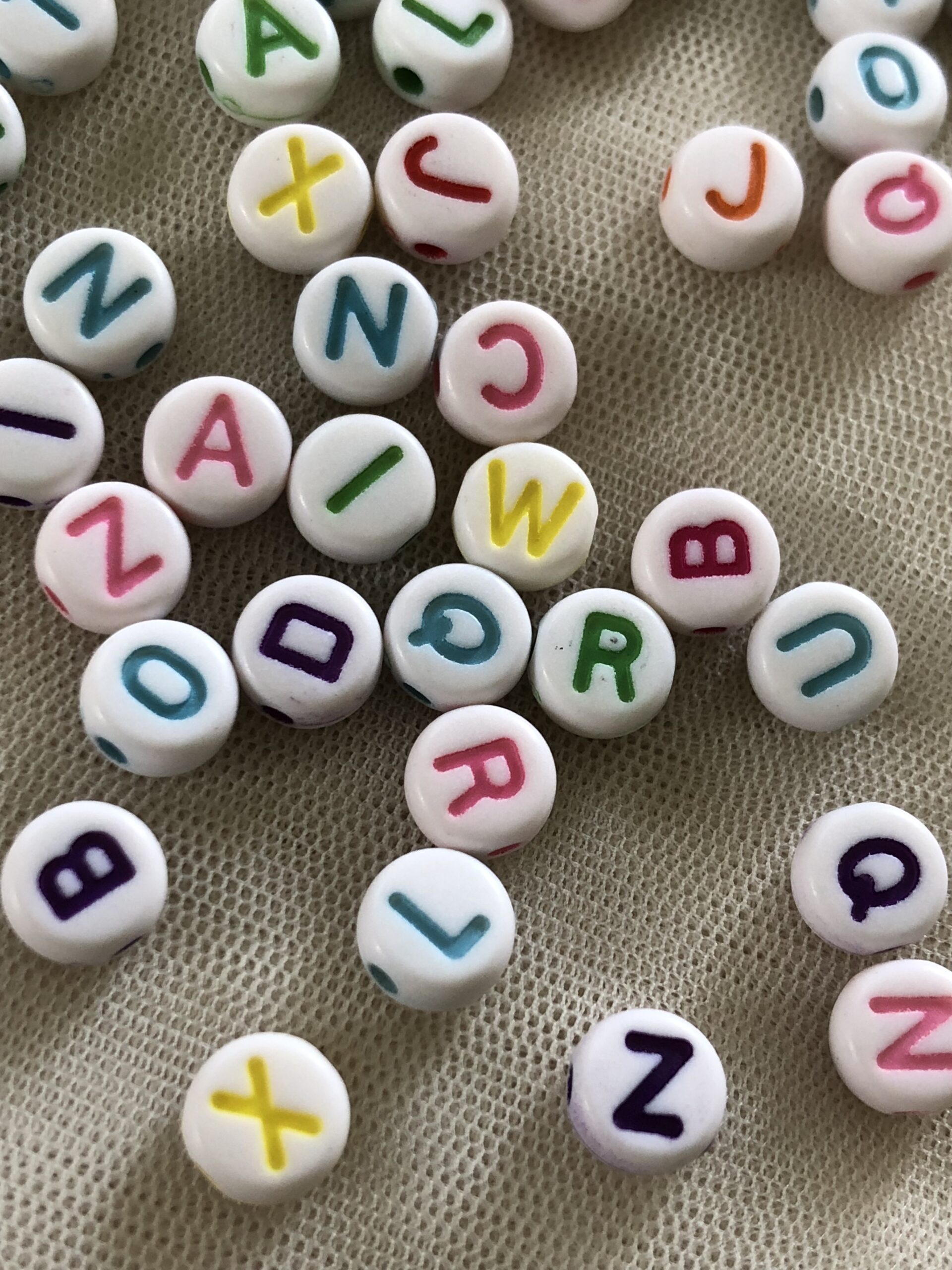 Alphabet Beads Collection