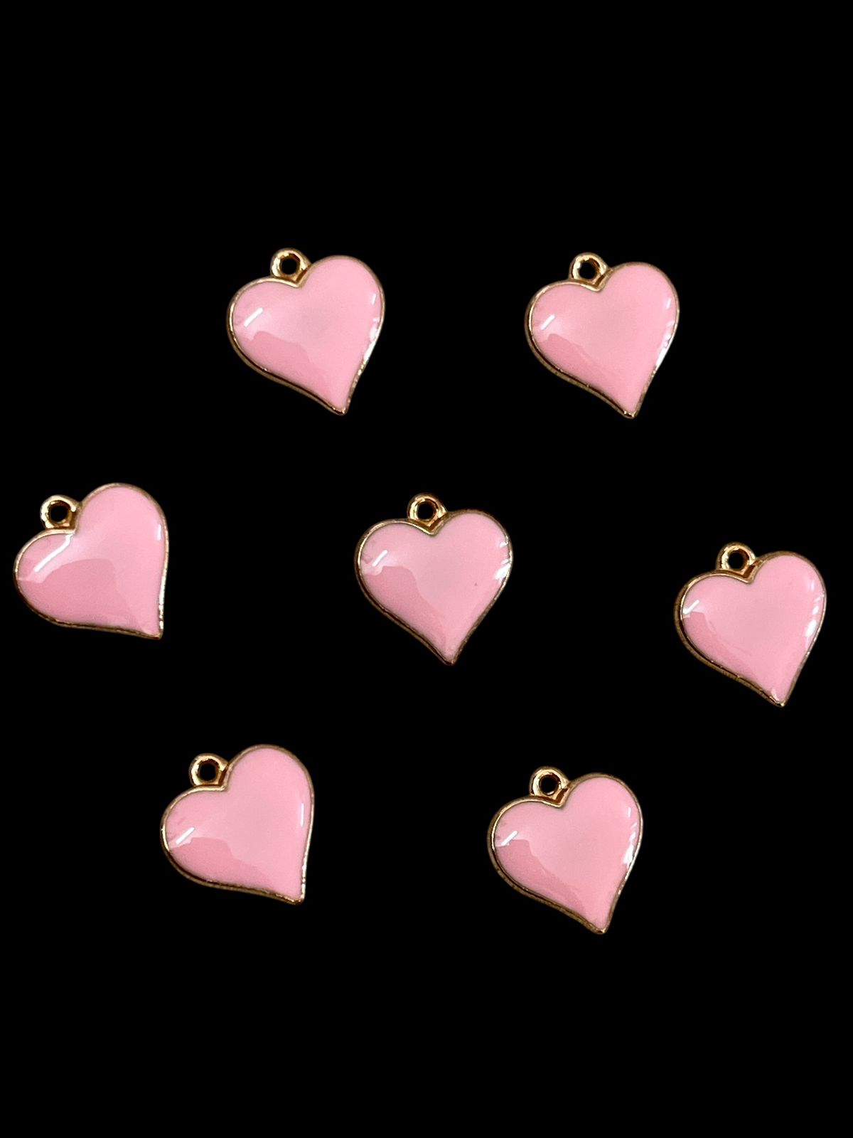 Resin Heart Charms